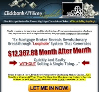 Clickbank Affiliate Loophole