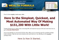 Clickbank Wealth Formula